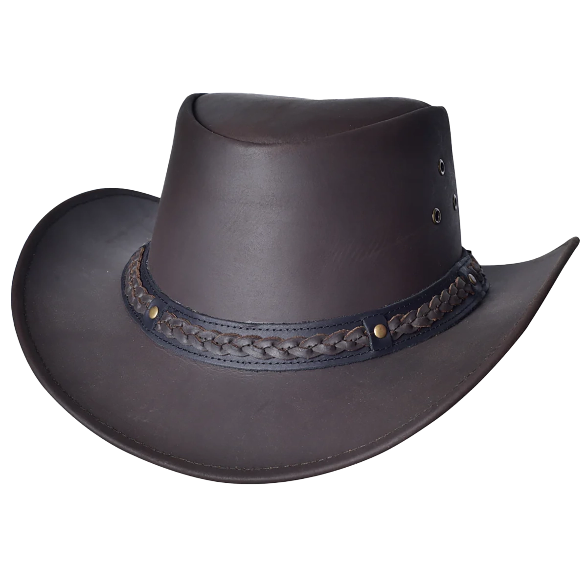 leather hat